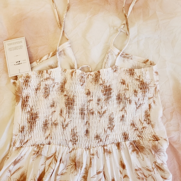 Floral De Coca Midi Sundress Size L - Picture 11 of 11